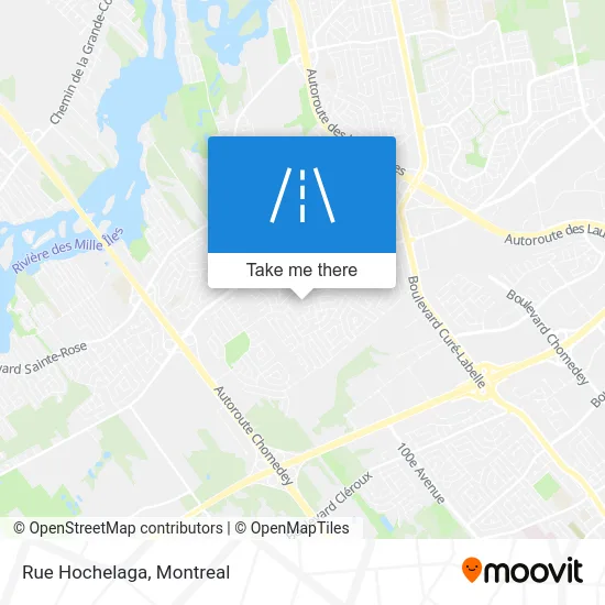 Rue Hochelaga map