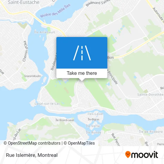 Rue Islemère map