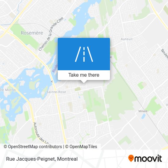 Rue Jacques-Peignet map