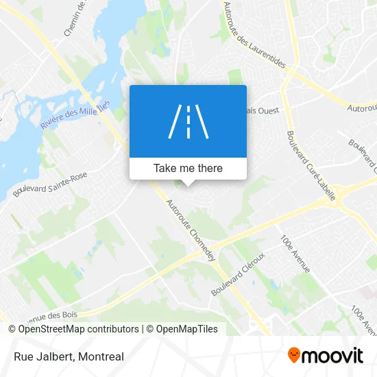 Rue Jalbert map