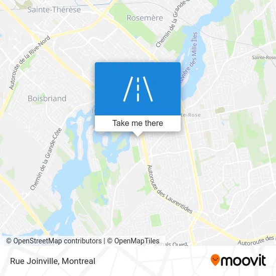 Rue Joinville map