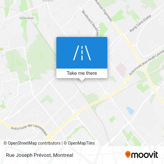 Rue Joseph Prévost map