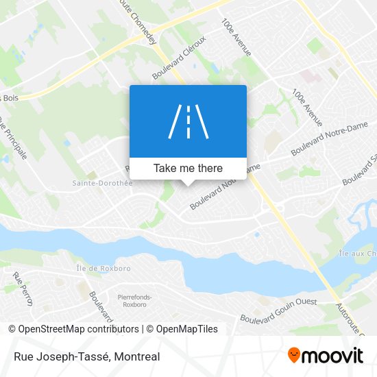 Rue Joseph-Tassé map