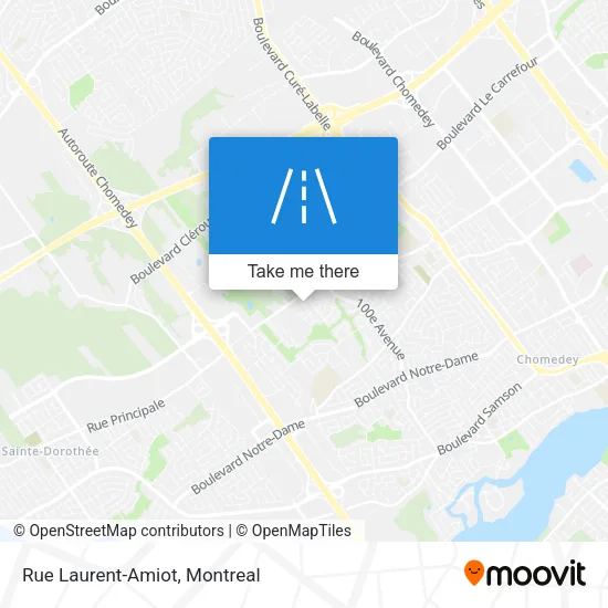 Rue Laurent-Amiot map