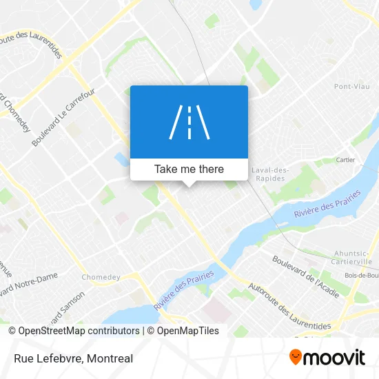 Rue Lefebvre map