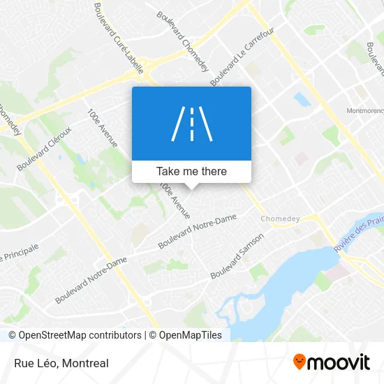 Rue Léo map