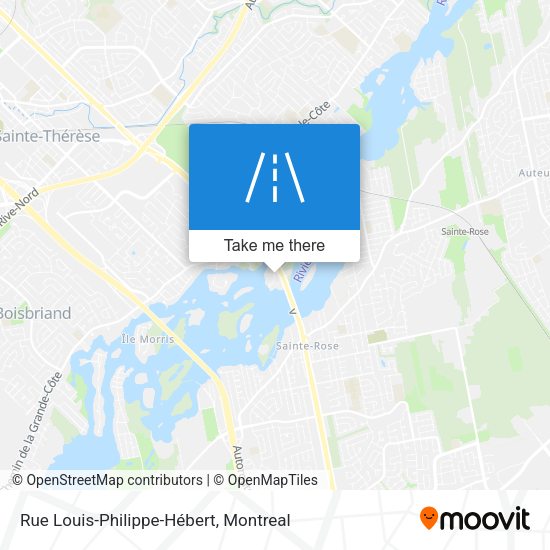 Rue Louis-Philippe-Hébert map