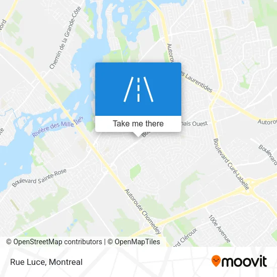 Rue Luce map