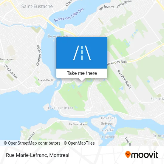 Rue Marie-Lefranc map