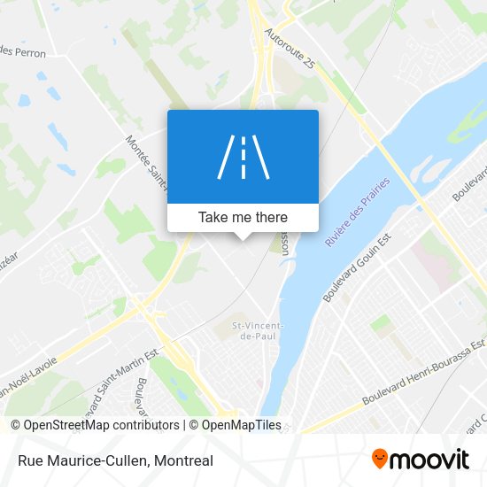 Rue Maurice-Cullen map