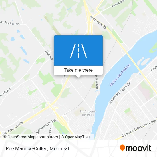 Rue Maurice-Cullen map