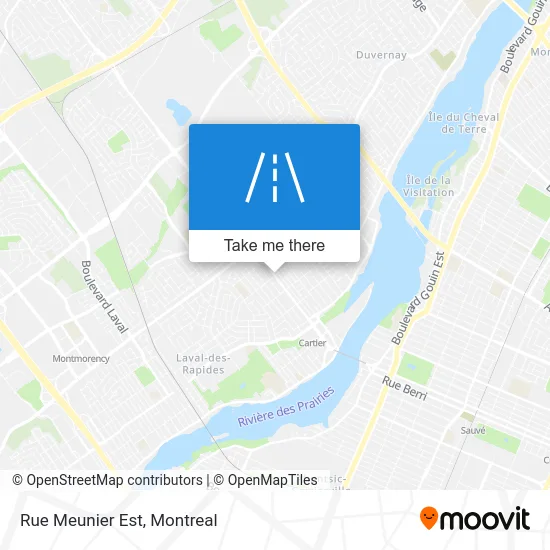 Rue Meunier Est map