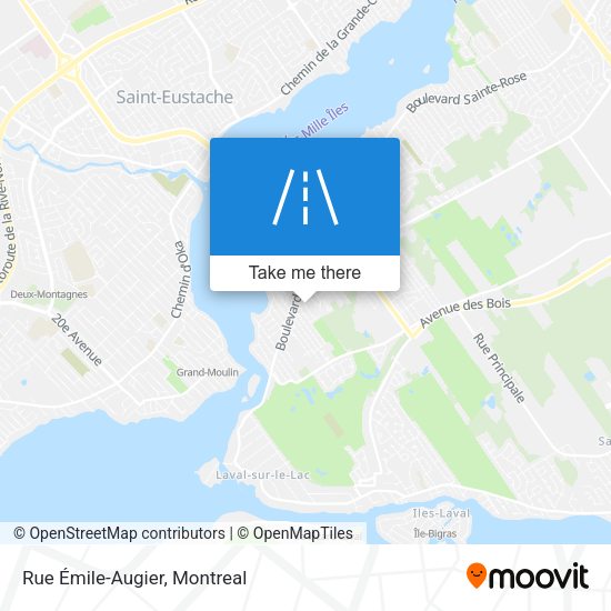 Rue Émile-Augier map