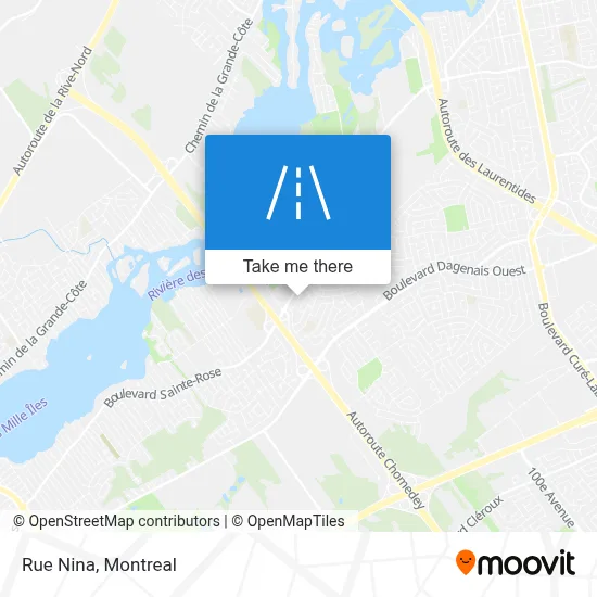 Rue Nina map