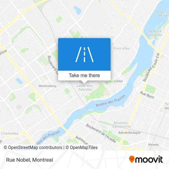 Rue Nobel map