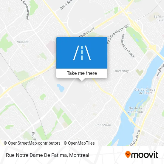Rue Notre Dame De Fatima map