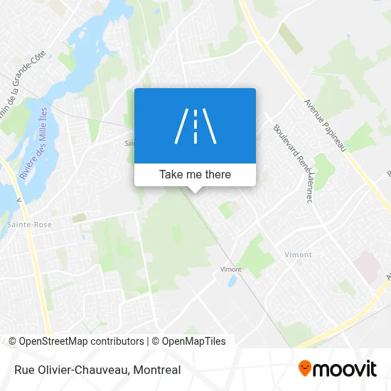 Rue Olivier-Chauveau map