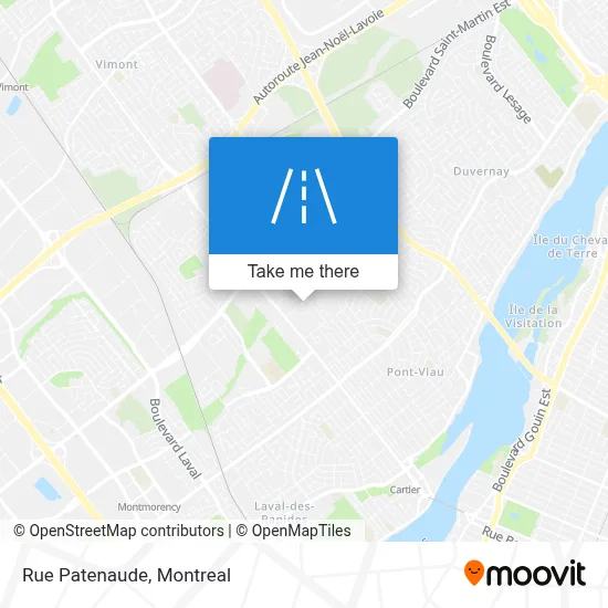 Rue Patenaude map