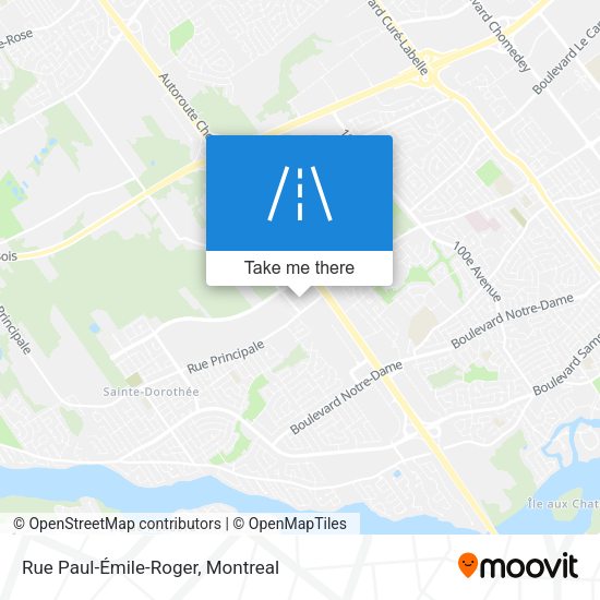 Rue Paul-Émile-Roger map
