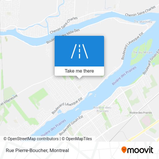 Rue Pierre-Boucher map