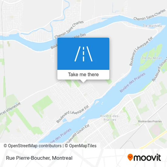 Rue Pierre-Boucher map
