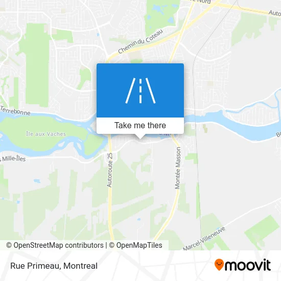 Rue Primeau map