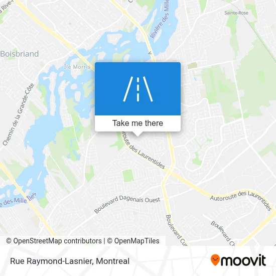Rue Raymond-Lasnier map