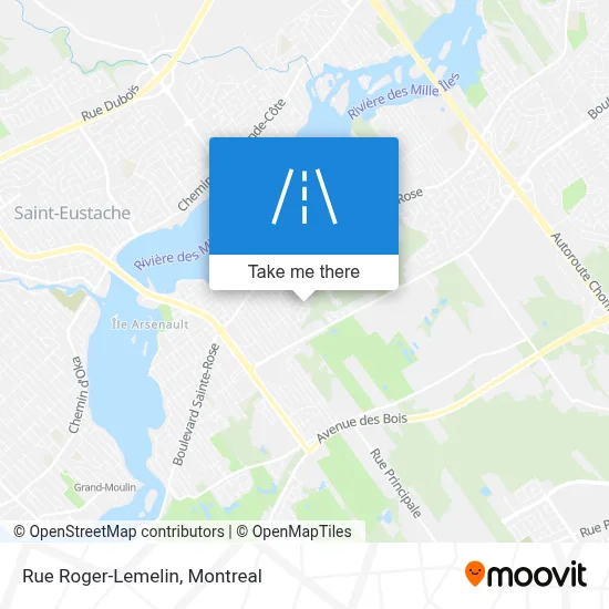 Rue Roger-Lemelin map