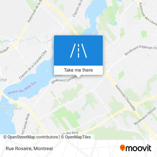 Rue Rosaire map