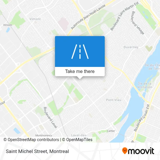 Rue Saint Michel map