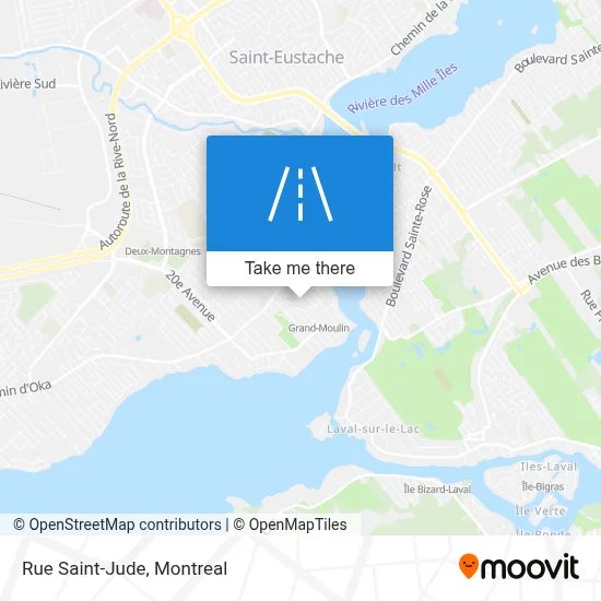 Rue Saint-Jude map