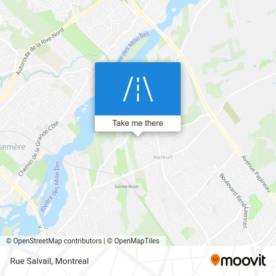 Rue Salvail map