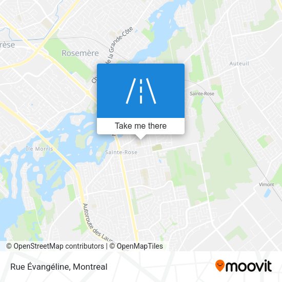 Rue Évangéline map