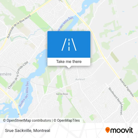 Srue Sackville map