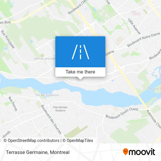 Terrasse Germaine map