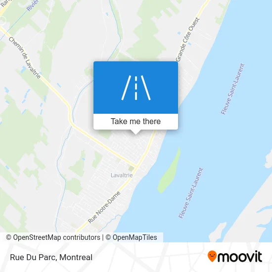 Rue Du Parc map