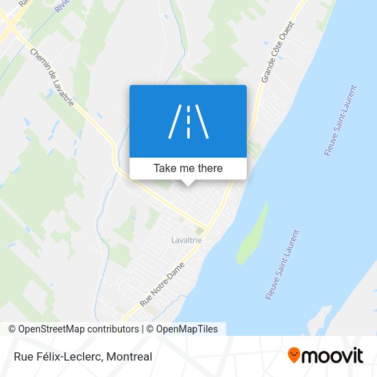 Rue Félix-Leclerc map