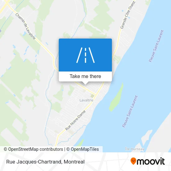 Rue Jacques-Chartrand map