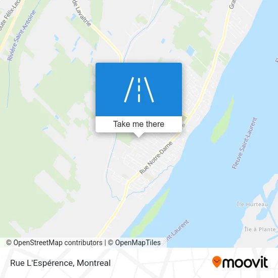 Rue L'Espérence map