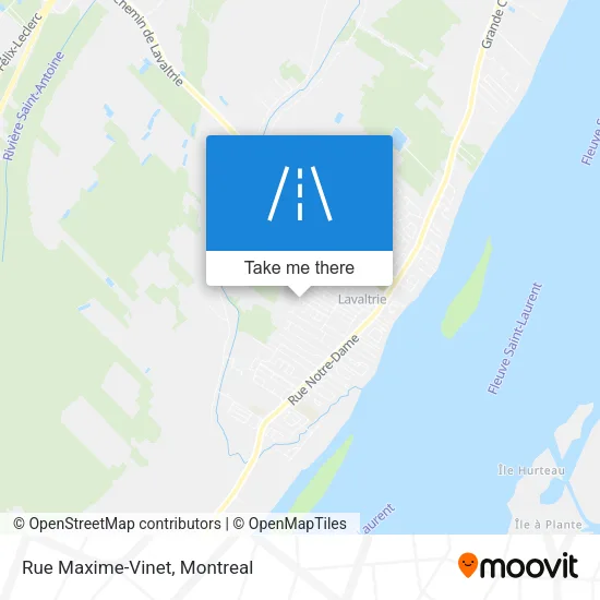 Rue Maxime-Vinet map