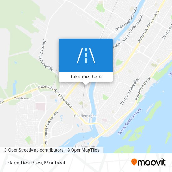 Place Des Prés map