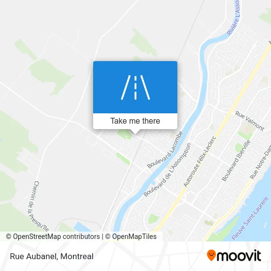 Rue Aubanel map
