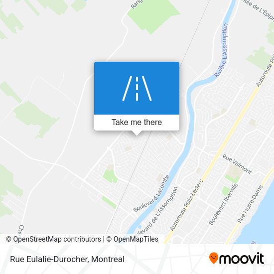 Rue Eulalie-Durocher map