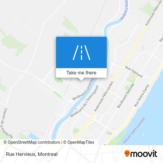Rue Hervieux map