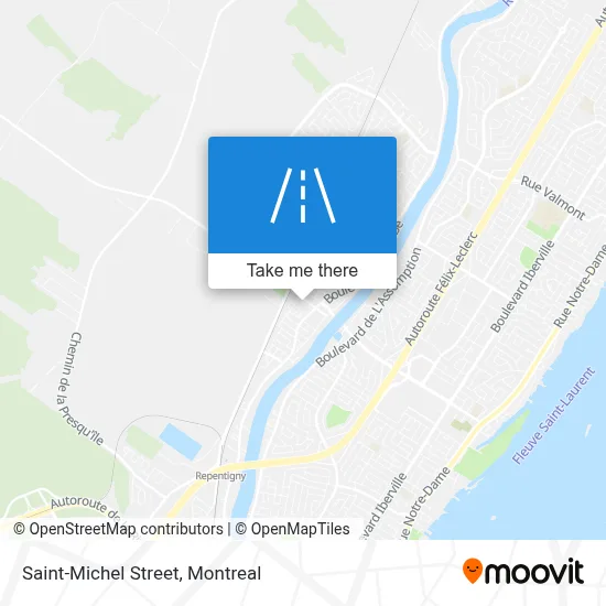 Rue Saint-Michel map