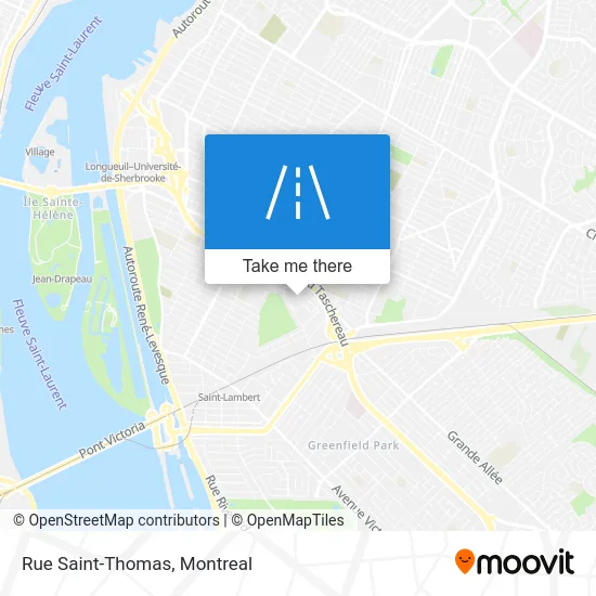 Rue Saint-Thomas map