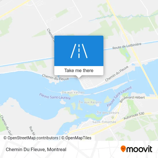Chemin Du Fleuve map