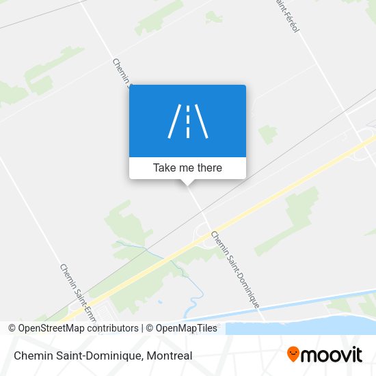 Chemin Saint-Dominique map