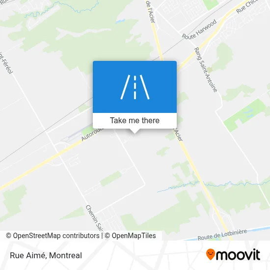 Rue Aimé map