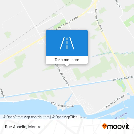 Rue Asselin map